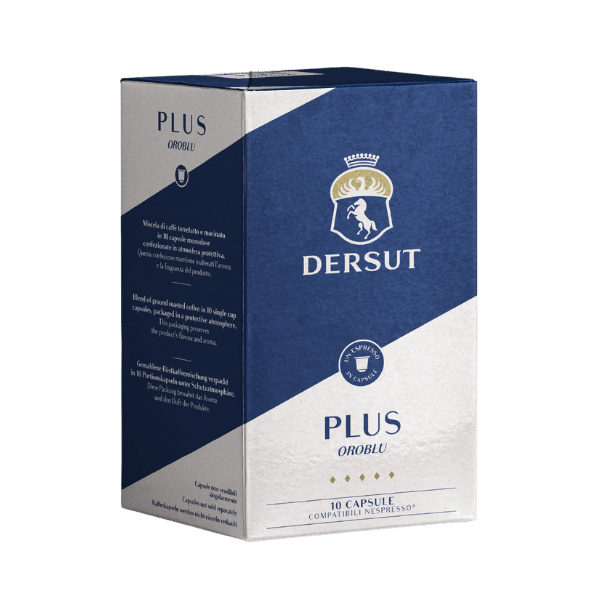 NESPRESSO® COMPATIBLE BLUE GOLD CAPSULES